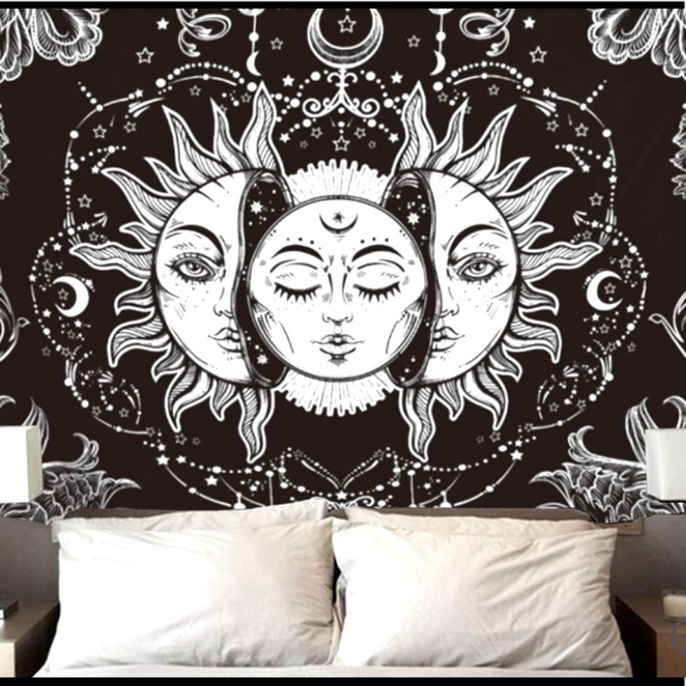 Psychedelic Mood Tapestry & Clip Fairy Lights